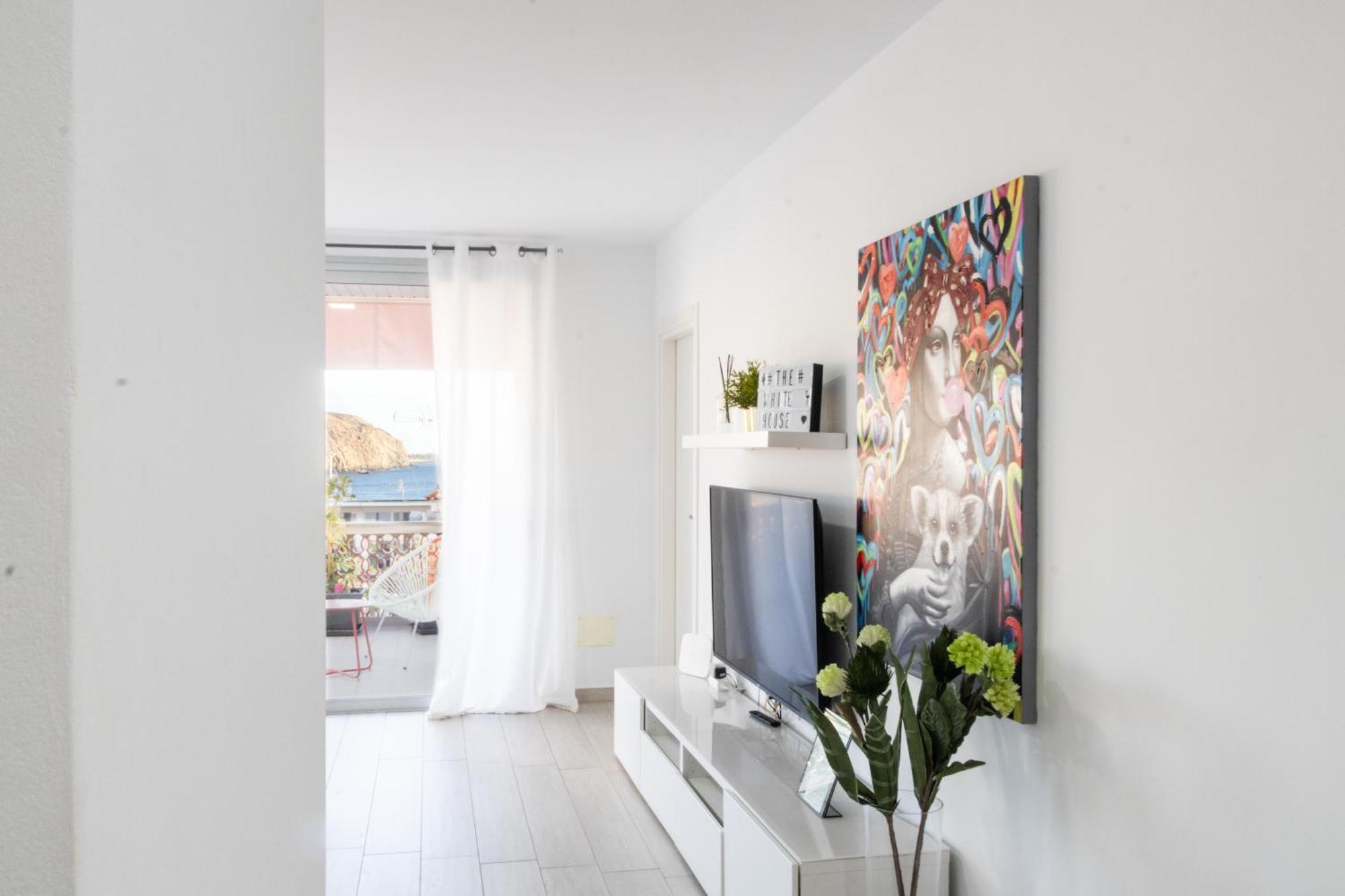 Apartamento The White Heart House - Attic Sea View Los Cristianos  Exterior foto